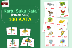 Kartu Suku Kata Bergambar (Puzzle Kata) PDF